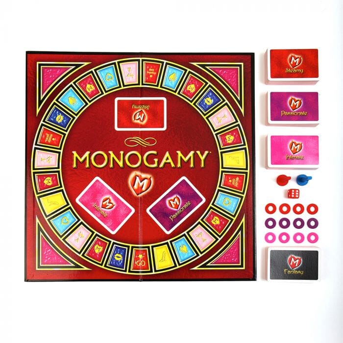 Monogamy: Hot Affair with Your Partner, Board Game for Couples - Hamilton Park Electronics