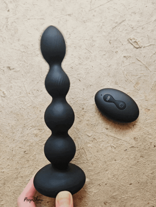 Rotating Anal Beads Vibrator with Remote Hamilton Park Electronics Rotating Anal Beads Vibrator with Remote Hamilton Park Electronics