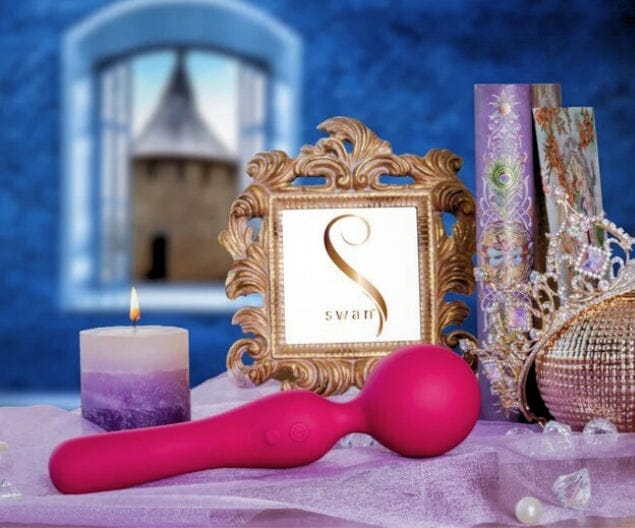 Swan Sceptre Wand Vibrator - Adjustable Control Hamilton Park Electronics