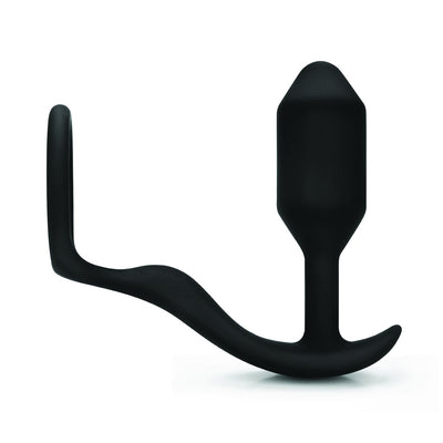 b-Vibe Snug and Tug Weighted Butt Plug + Cock Ring - Hamilton Park Electronics