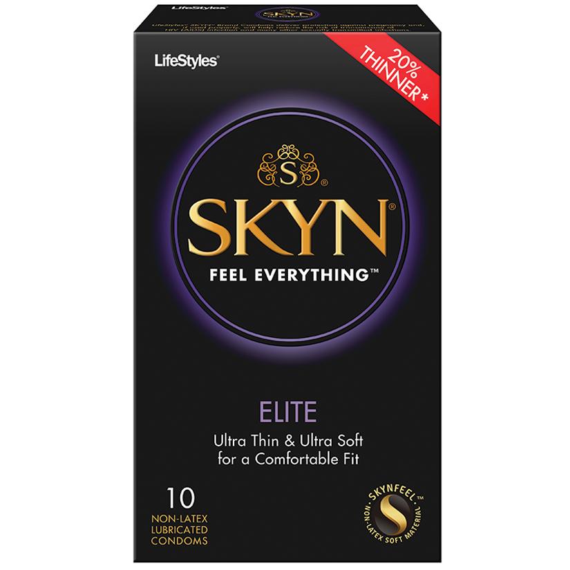 Lifestyles SKYN Elite Non-Latex Condoms 12 Pack– Hamilton Park Electronics
