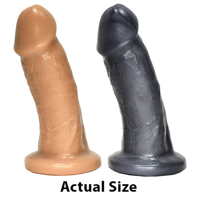 SquarePegToys® Nathan Harness SuperSoft Bronze Silicone Dildo with Suction Cup - Hamilton Park Electronics
