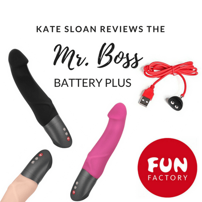 Kate Sloan Reviews The Fun Factory Battery Plus Mr. Boss Vibrator