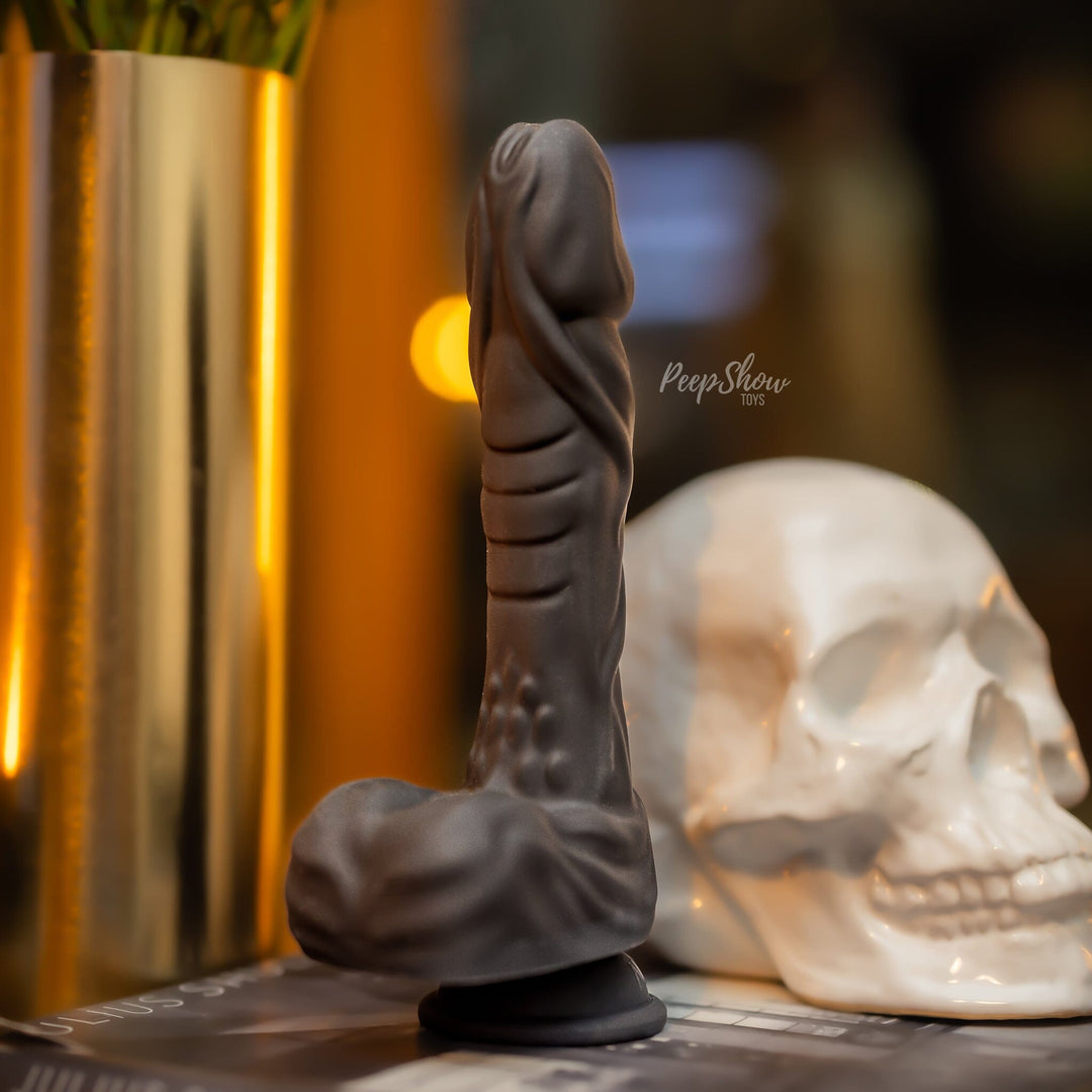 Naked Addiction Demon Noir - 8.6" Thrusting & Vibrating Dildo Hamilton Park Electronics Naked Addiction Demon Noir - 8.6" Thrusting & Vibrating Dildo Hamilton Park Electronics