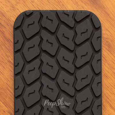 Sei Mio Tyre Paddle - Tire-Tracks Imprint Spanking Paddle - Hamilton Park Electronics