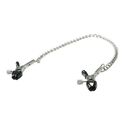 Chained Nipple Clamps - Adjustable with Padded Tips - Hamilton Park Electronics