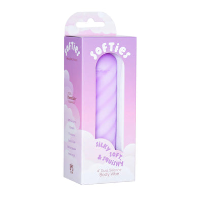 Softies Silky-Soft Silicone 4" Body Vibe - Hamilton Park Electronics