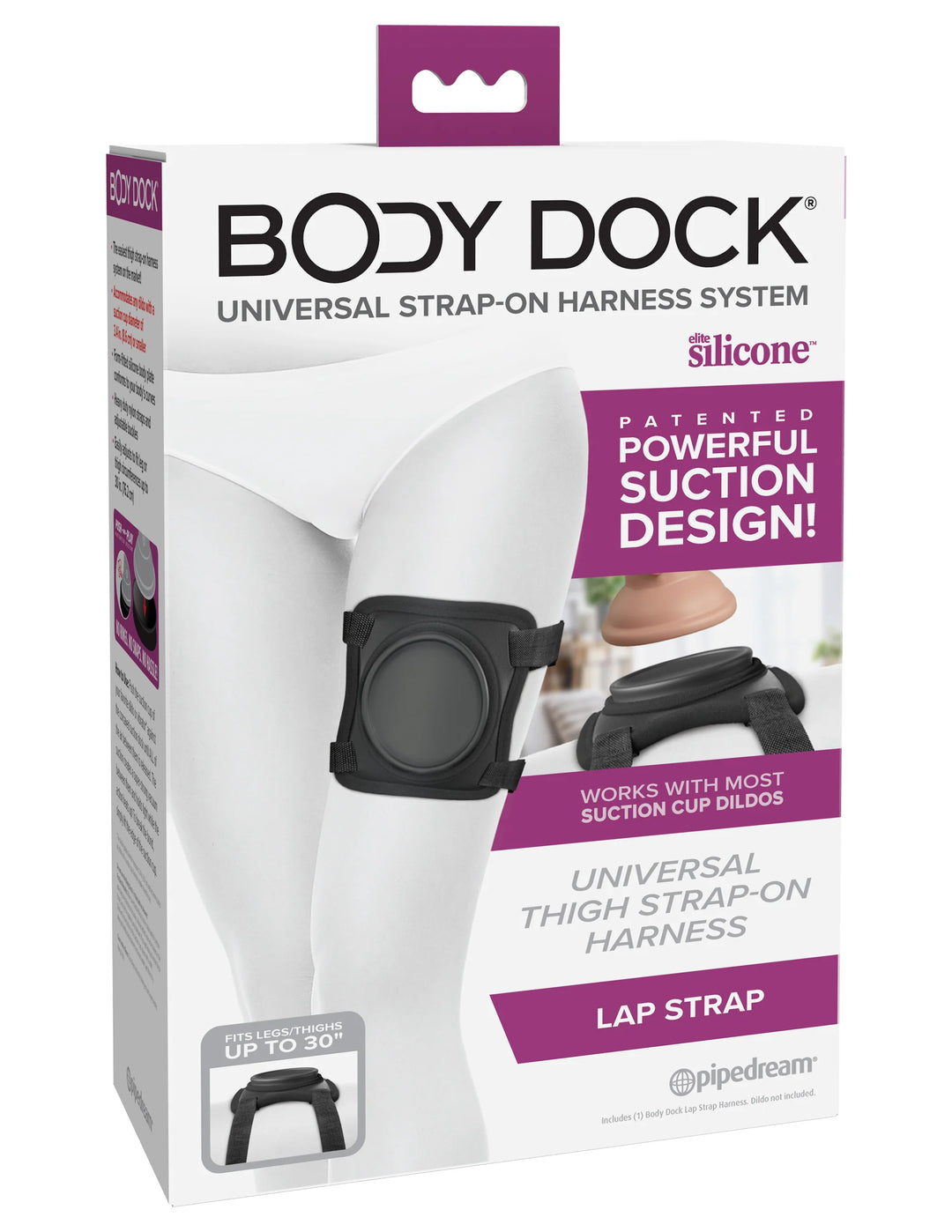 Body Dock Lap Strap - Suction Cup Dildo Mount Hamilton Park Electronics