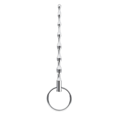 Ribbed Urethral Sound, 4.25-Inch Stainless Steel - Hamilton Park Electronics