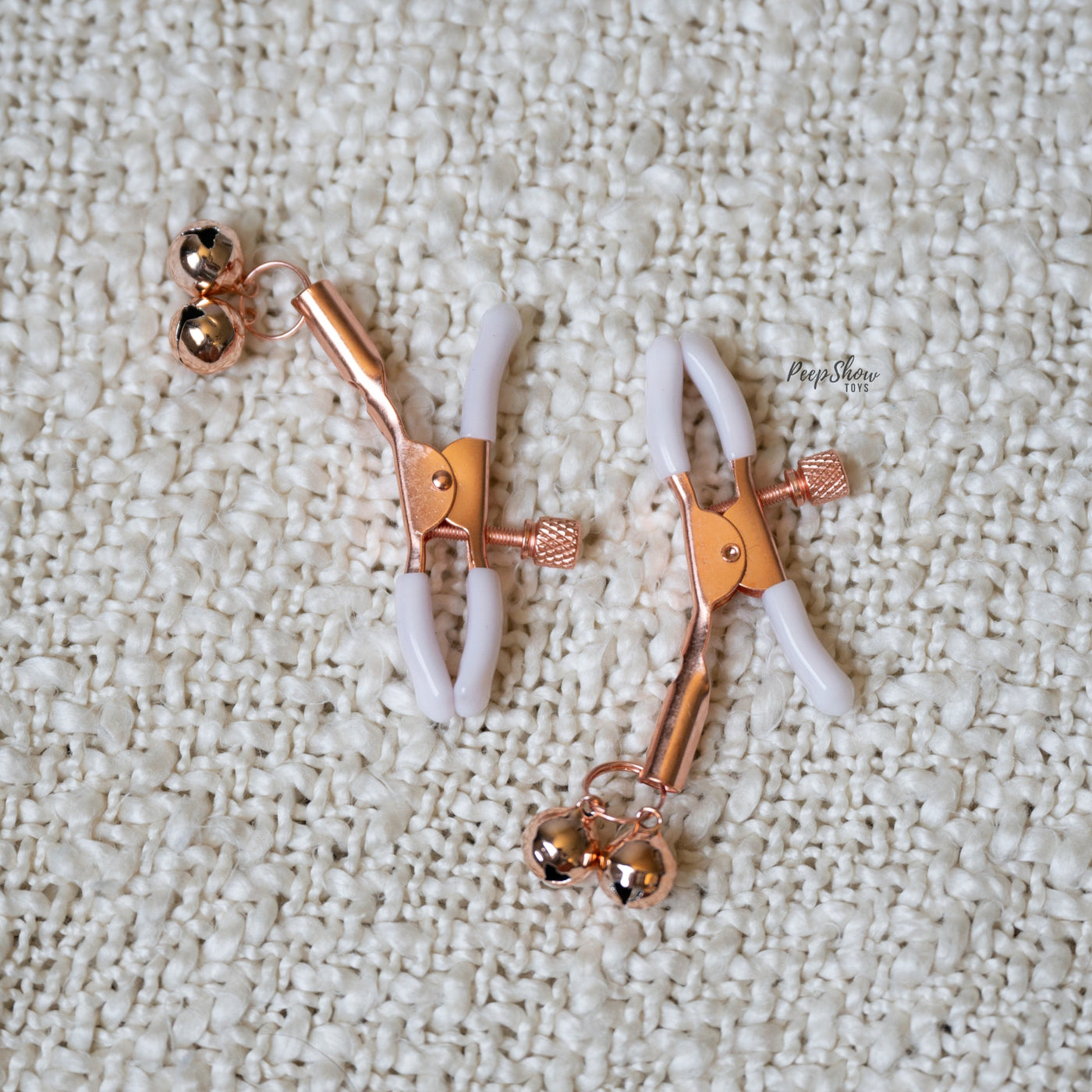 Peaches n Creame Bell Nipple Clamps - Hamilton Park Electronics