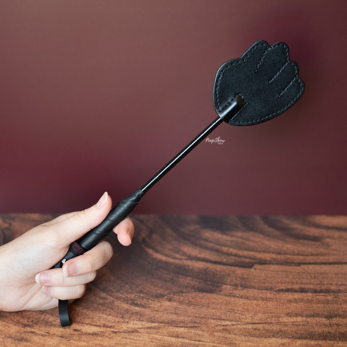 Leather Mini Hand Riding Crop - Hamilton Park Electronics