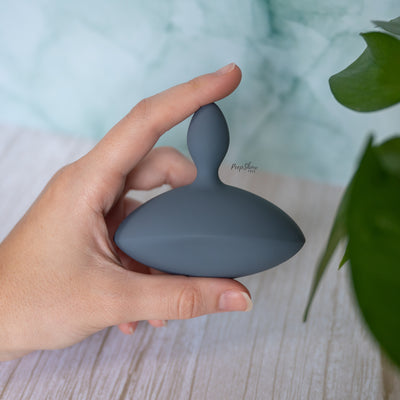 Satisfyer Booty Absolute Beginners 4 Vibrating Butt Plug held in hand