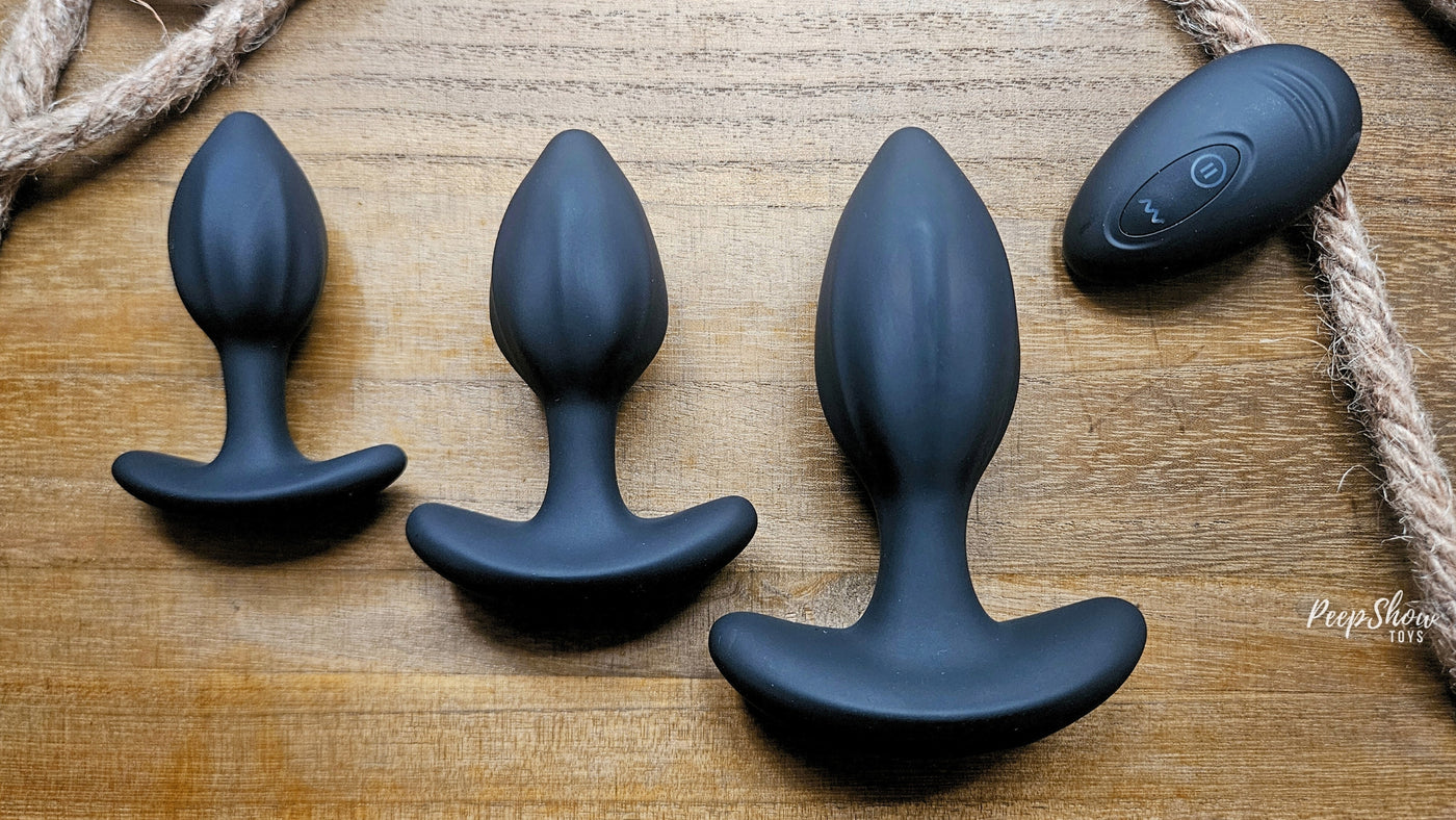 Climb Anal Trainer Kit - 3 Silicone Butt Plugs