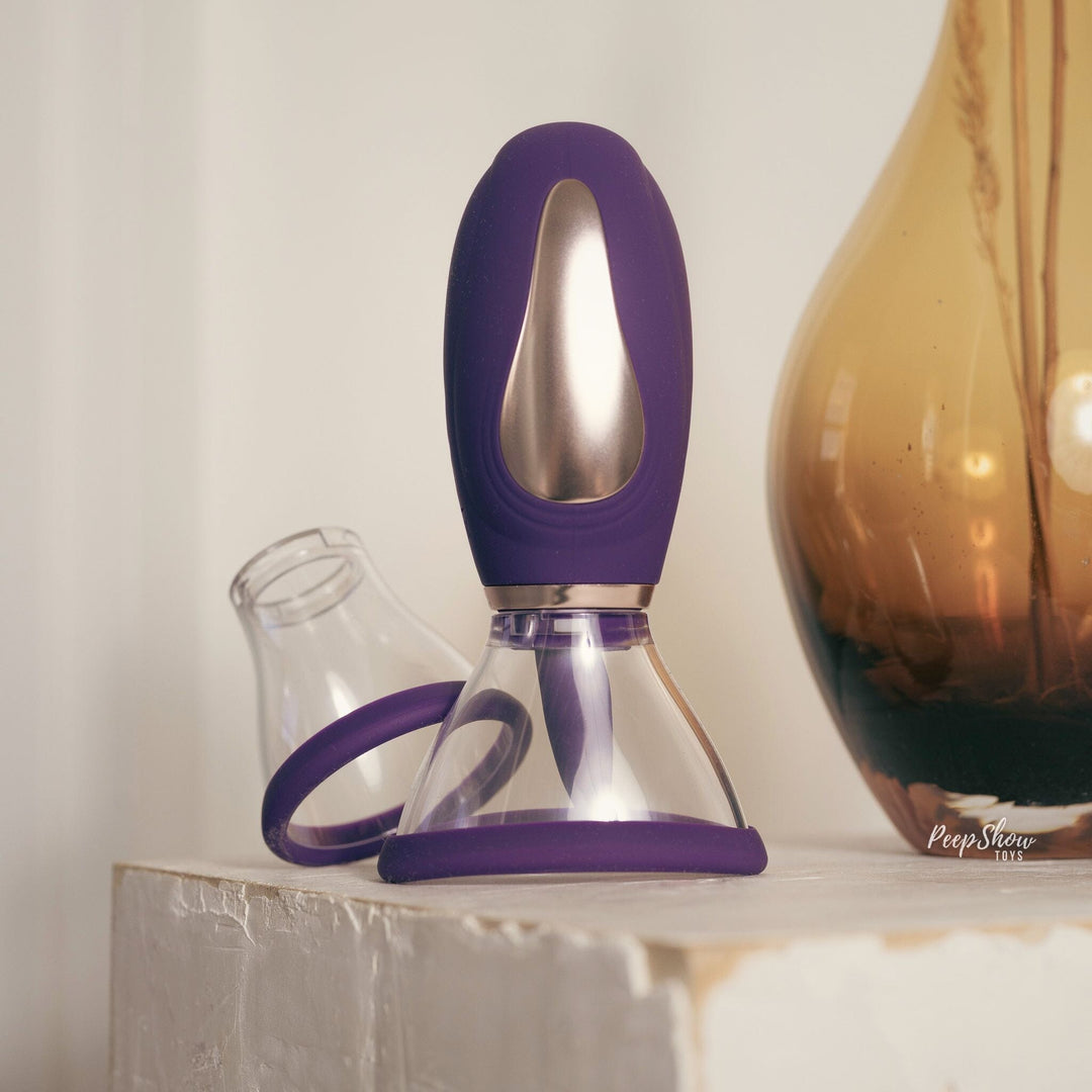 Enhance Vulva & Breast Pump with Vibrating, Licking Tongue Hamilton Park Electronics Enhance Vulva & Breast Pump with Vibrating, Licking Tongue Hamilton Park Electronics