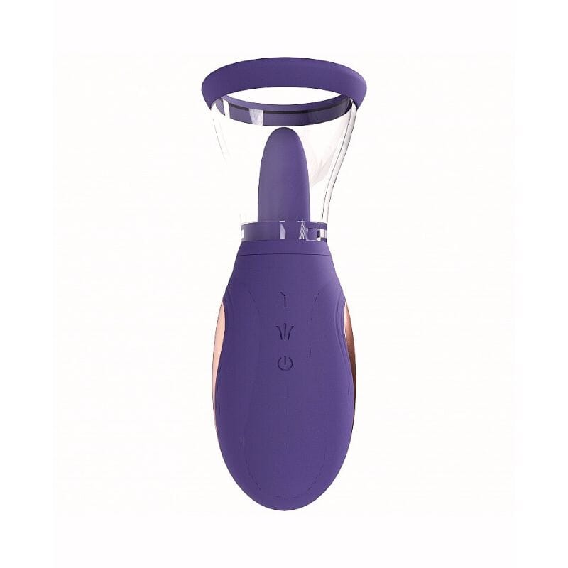 Enhance Vulva & Breast Pump with Vibrating, Licking Tongue - Hamilton Park Electronics