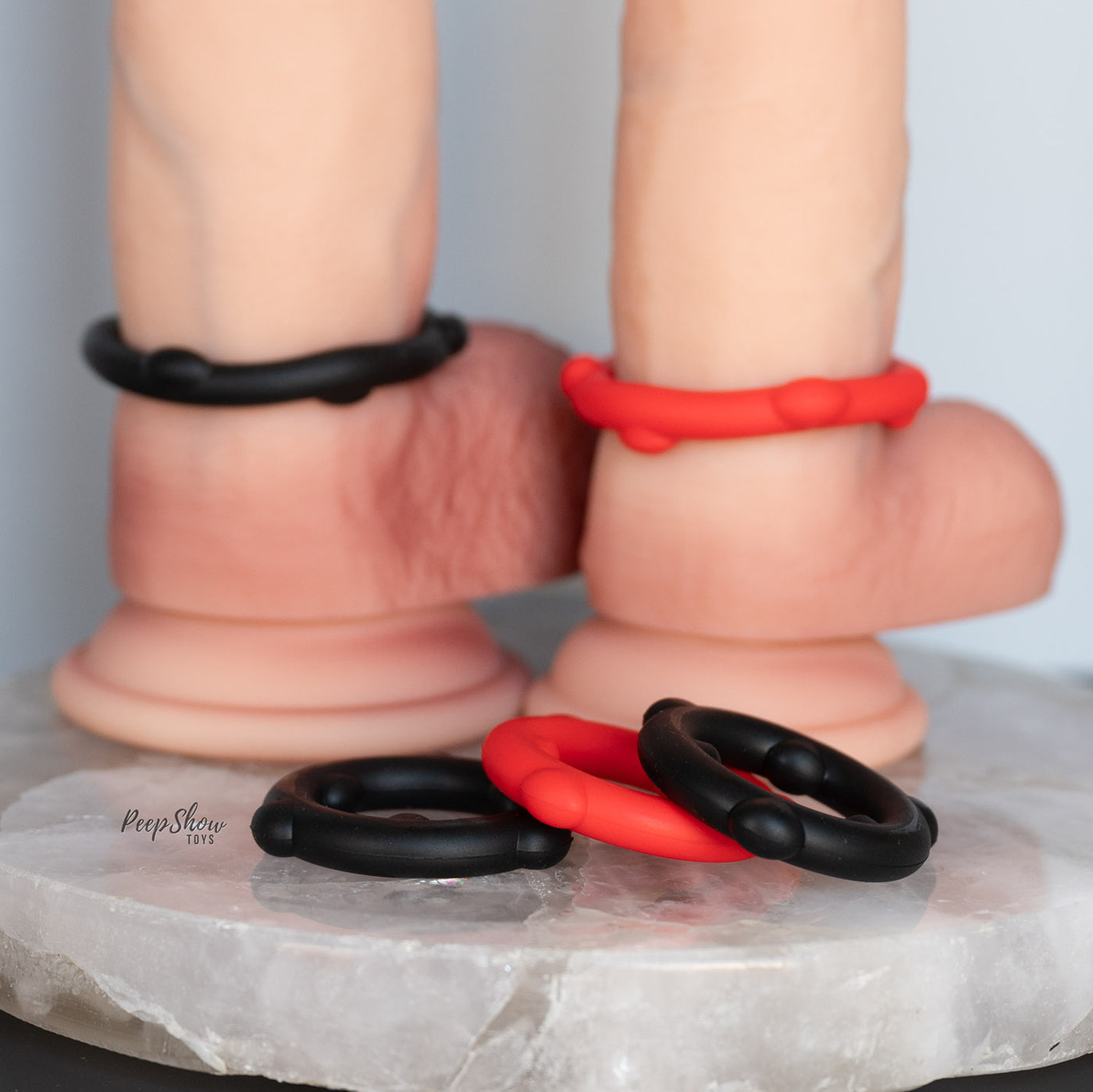 Oxballs Gearheads 5-Pack Cock Ring Set - Hamilton Park Electronics