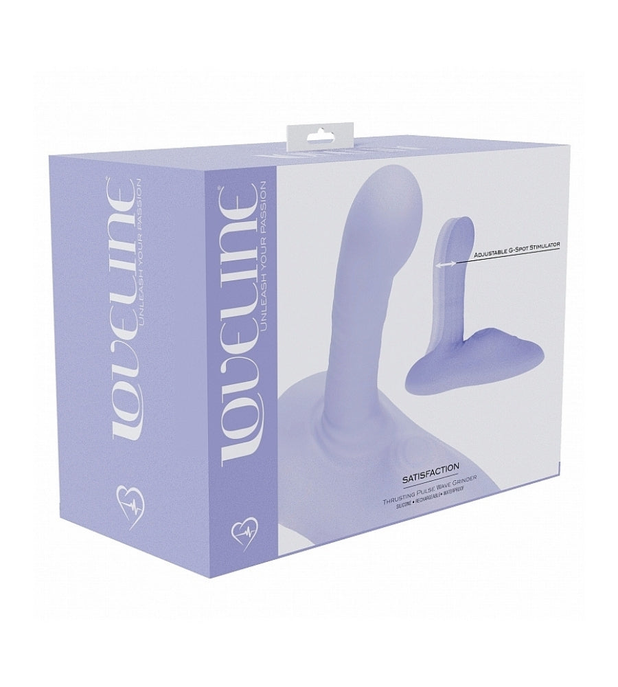 Loveline Satisfaction - Vibrating + Clitoral Tapping Grinder Toy - Hamilton Park Electronics