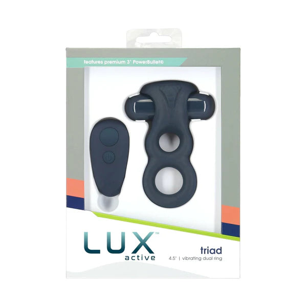 Lux Active Triad Vibrating C-Ring Set - Hamilton Park Electronics
