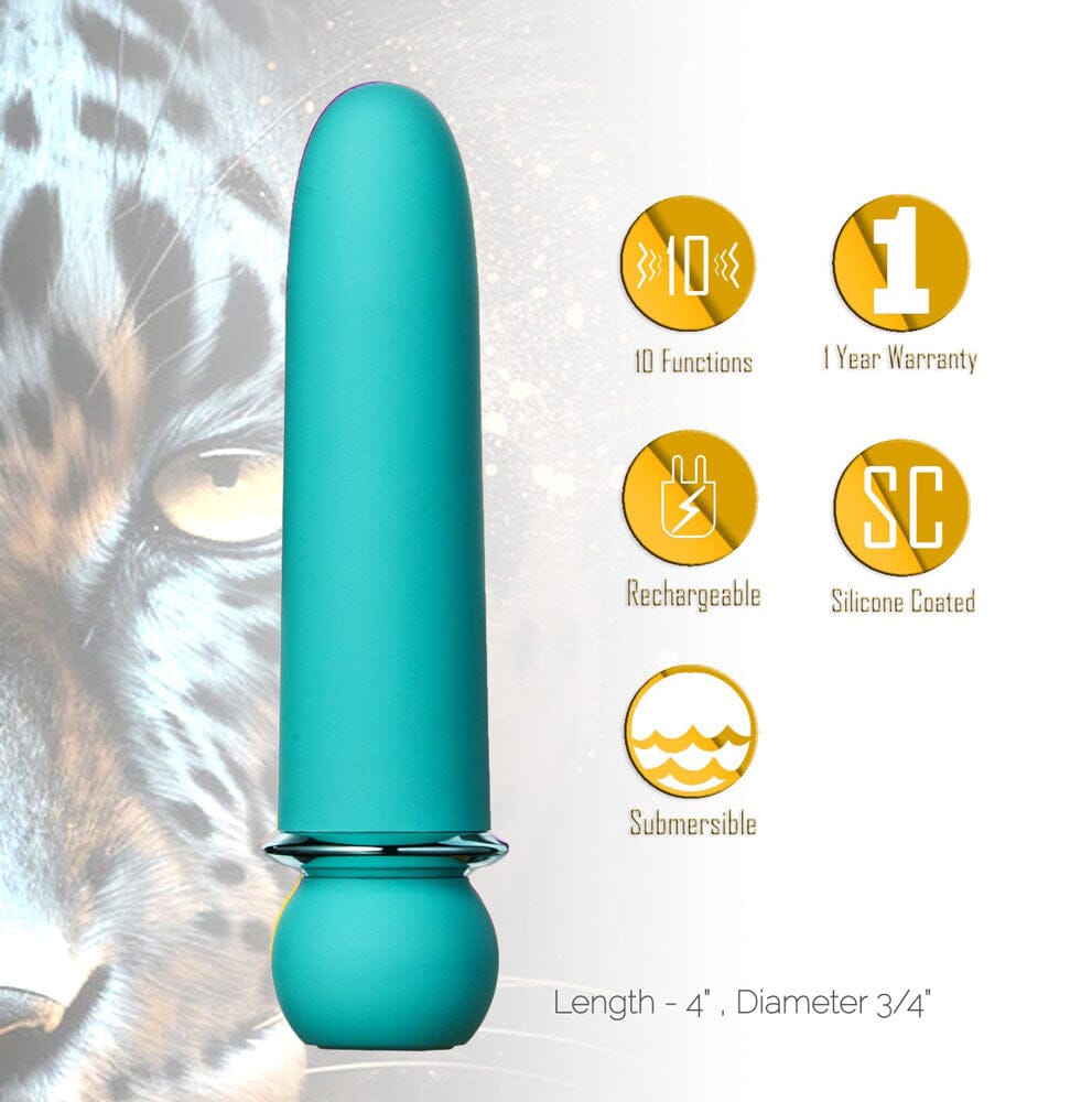 Maia Jaguar Powerful 10-Function Bullet Vibrator Hamilton Park Electronics Maia Jaguar Powerful 10-Function Bullet Vibrator Hamilton Park Electronics