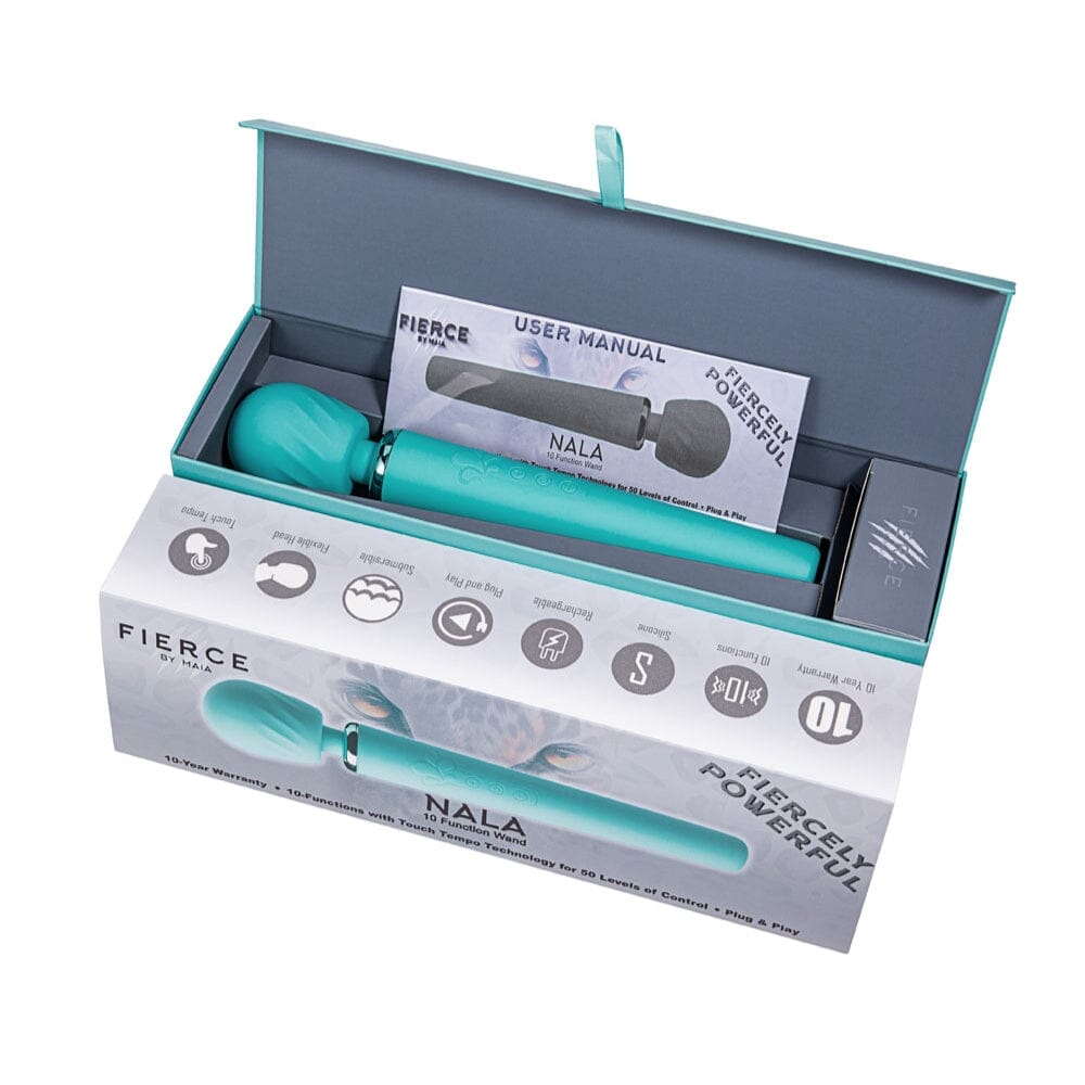 Maia Nala - Cordless *or* Corded Wand Vibrator with 50 Levels Hamilton  Park Electronics