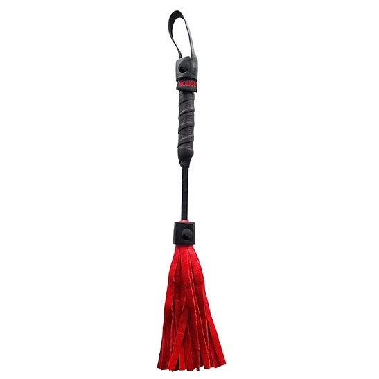 Mini Leather Flogger Red