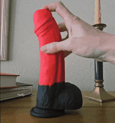 Solina Monsta - Soft Dual-Density + Fantasy Dildo - Hamilton Park Electronics