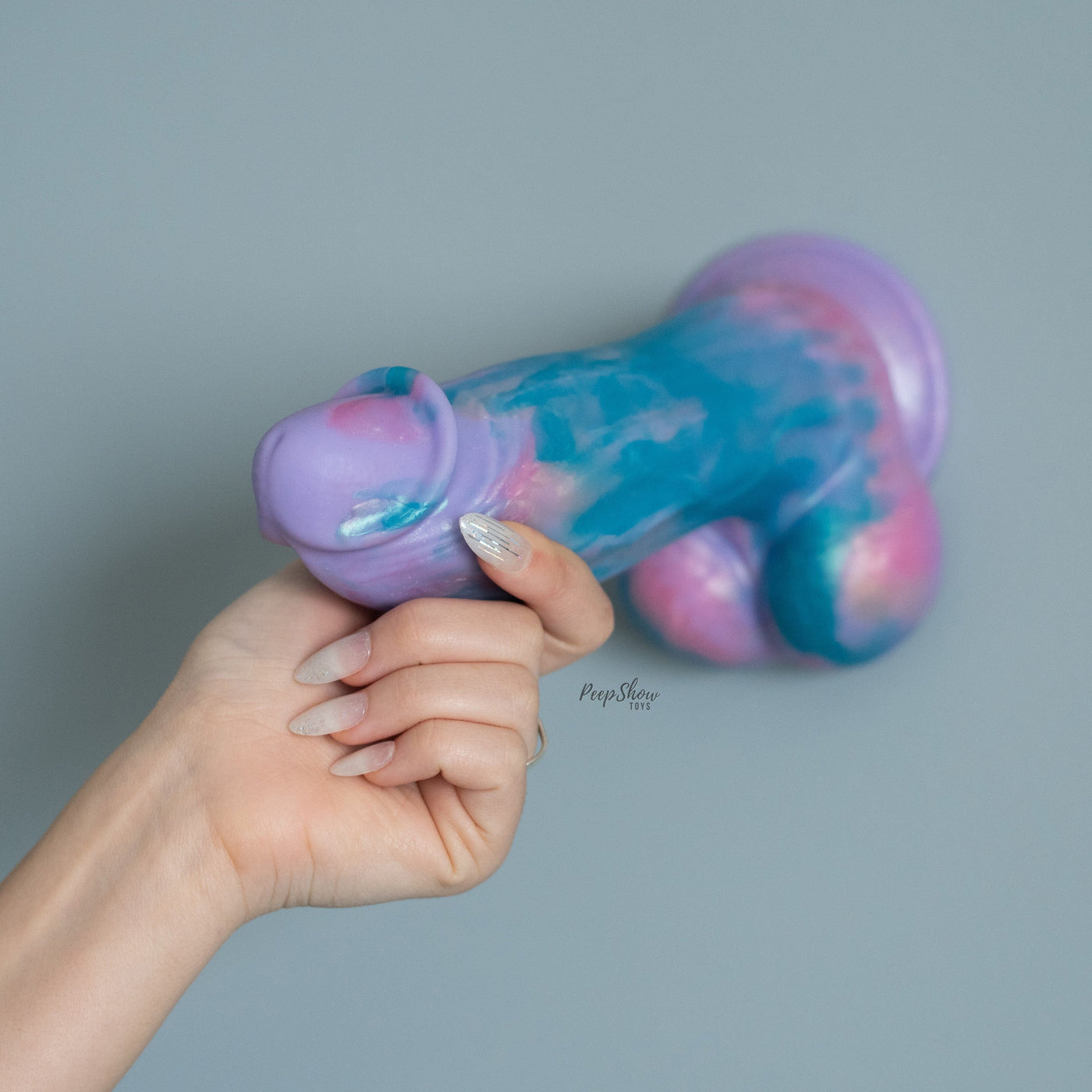 Evolved Mythical - Huge Girth Vibrating Silicone Dildo with Remote - Hamilton Park Electronics