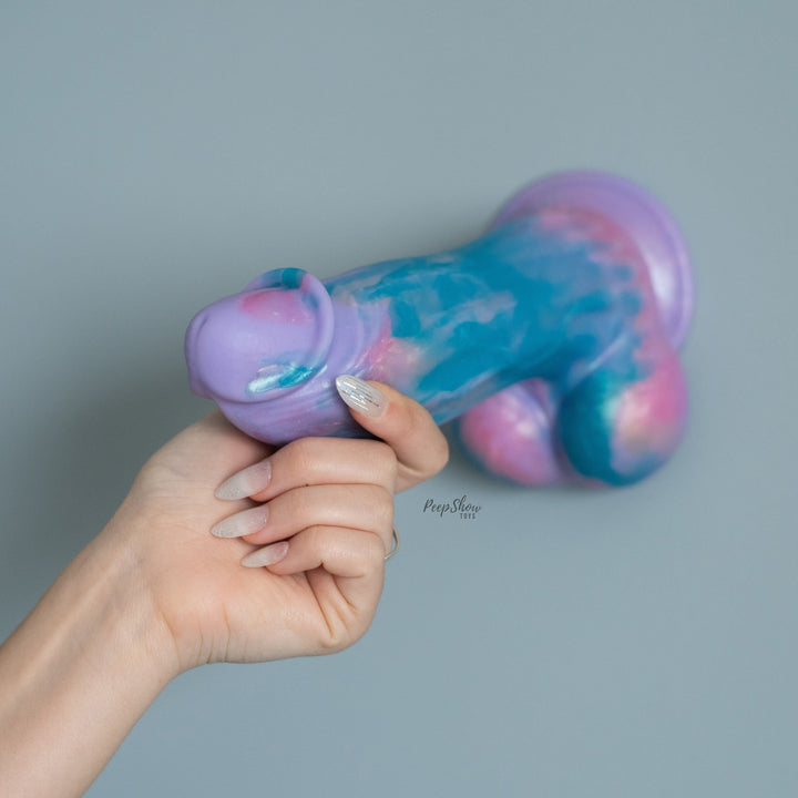 Evolved Mythical - Huge Girth Vibrating Silicone Dildo with Remote Hamilton Park Electronics Evolved Mythical - Huge Girth Vibrating Silicone Dildo with Remote Hamilton Park Electronics