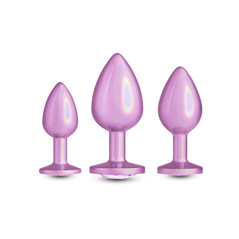 plug anal tamaños Rear Assets Iridescent Gem Butt Plugs