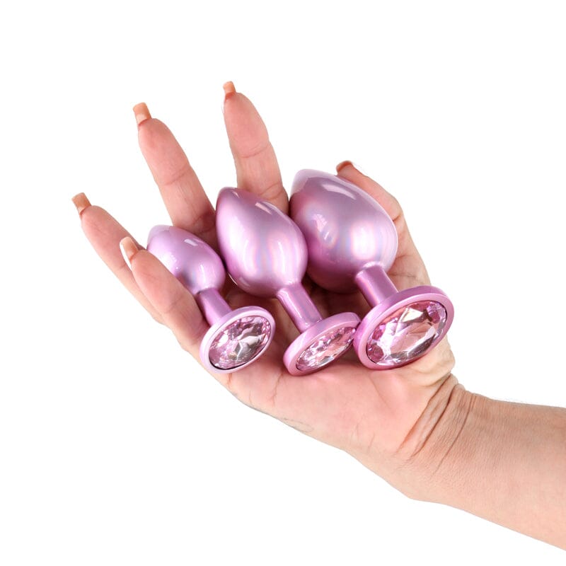 Rear Assets Iridescent Gem Butt Plugs - 3 Plug Set Hamilton Park  Electronics