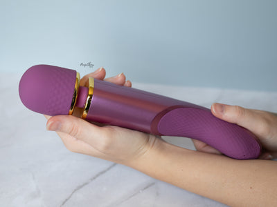 Pretty Love Rattler, 35 Extreme Power Functions! Wand Vibrator - Hamilton Park Electronics