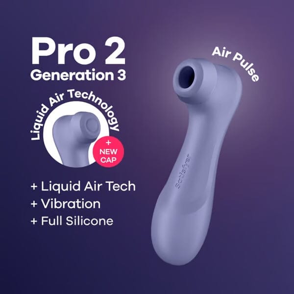 Satisfyer Pro 2 Generation 3, with Vibration Hamilton Park Electronics
