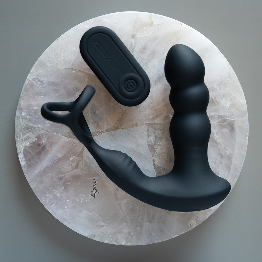 Vibrating & Rotating Prostate Stimulator + Cock Ring - Hamilton Park Electronics