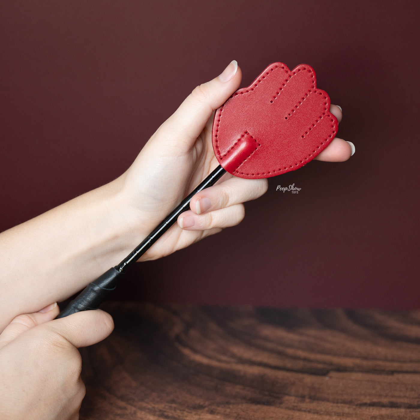 Leather Mini Hand Riding Crop - Hamilton Park Electronics