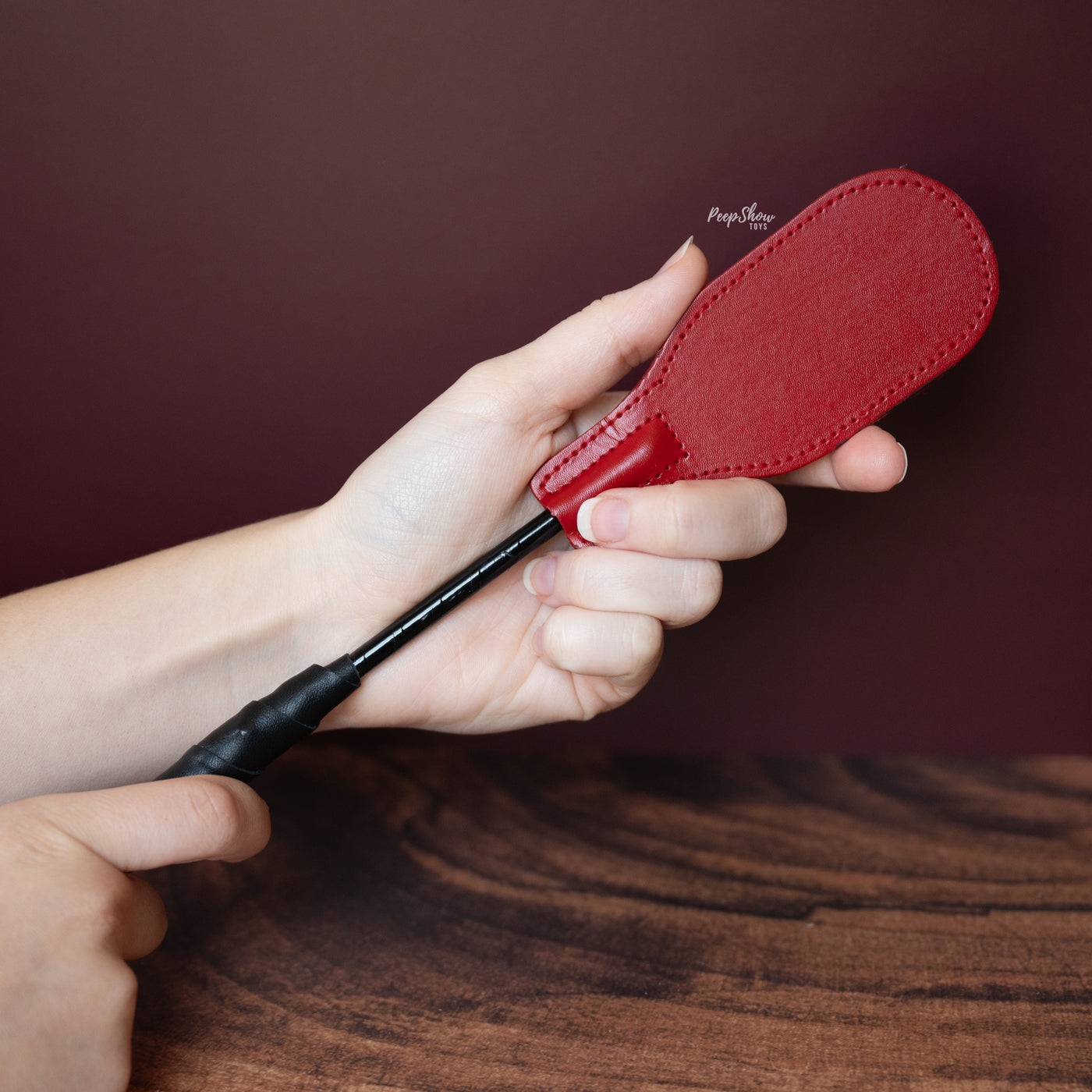 Leather Mini Oval Paddle - Hamilton Park Electronics