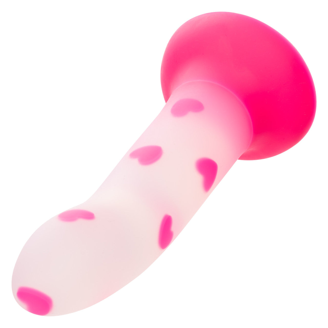 Glow Stick Heart Silicone Dildo GITD - Hamilton Park Electronics