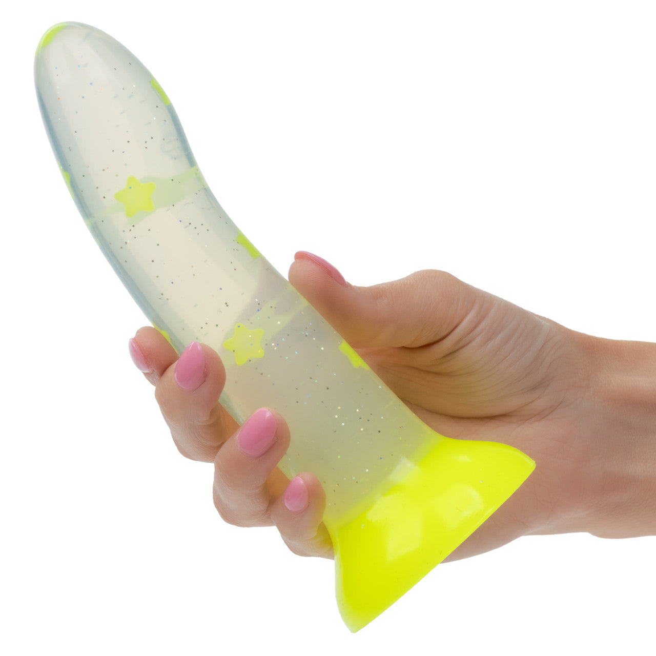 Glow Stick Star Silicone Dildo GITD - Hamilton Park Electronics