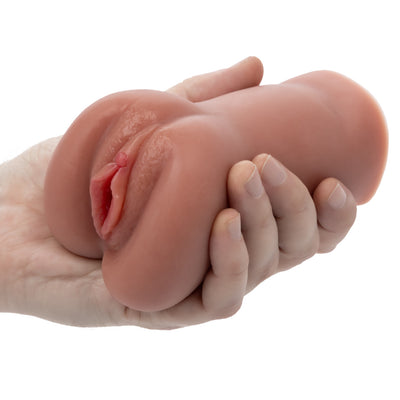 Liquid Silicone Juicy Dark Pussy Stroker 