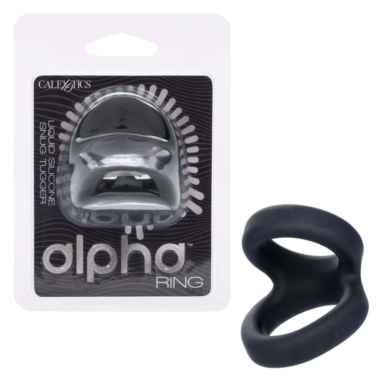 Alpha Snug Tugger, Soft Silicone Cock & Balls Ring - Hamilton Park Electronics