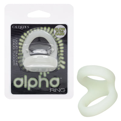 Alpha Glow Ring, Soft Silicone Cock & Balls Ring - Hamilton Park Electronics