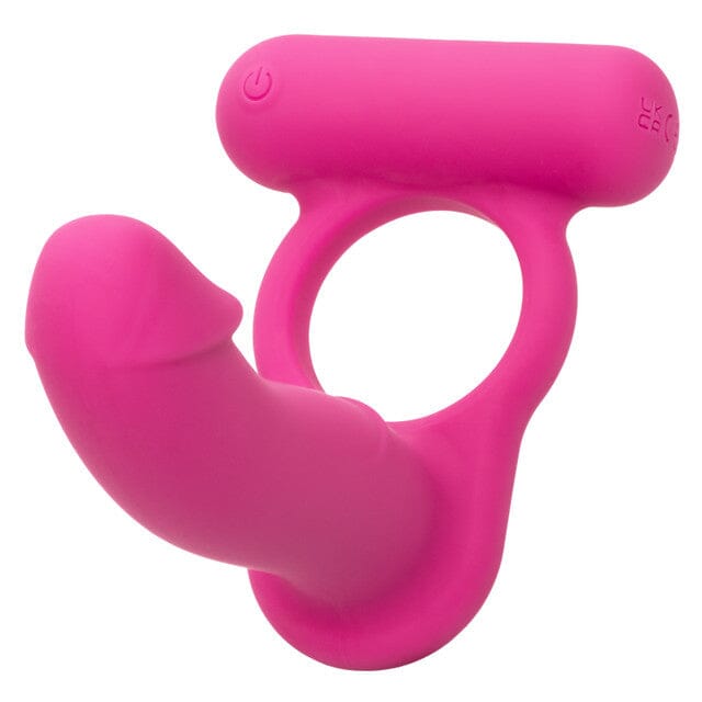 Double Diver Vibrating Cock Ring for DP + Clitoral Stimulation Hamilton Park Electronics Double Diver Vibrating Cock Ring for DP + Clitoral Stimulation Hamilton Park Electronics