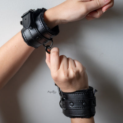 Shadow Fur Handcuffs - Hamilton Park Electronics
