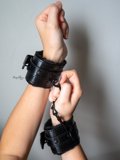 Shadow Fur Handcuffs - Hamilton Park Electronics