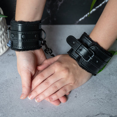 Shadow Fur Handcuffs - Hamilton Park Electronics