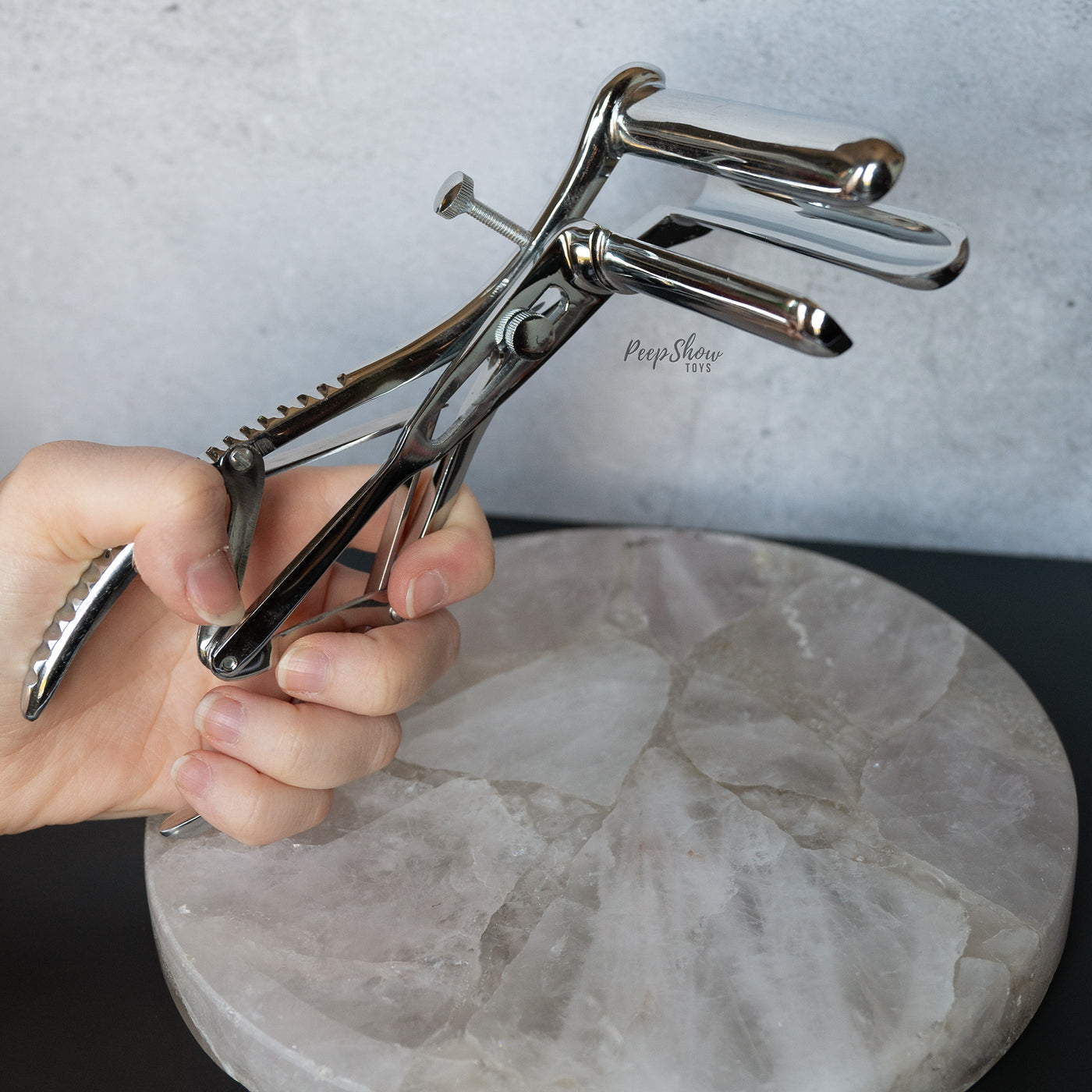 3-Prong Mathieu Stainless Steel Anal Speculum Hamilton Park Electronics 3-Prong Mathieu Stainless Steel Anal Speculum Hamilton Park Electronics