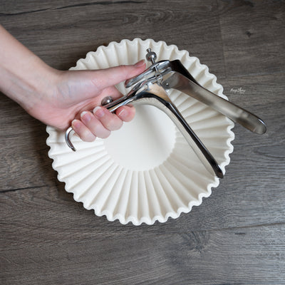 Vaginal Speculum in Hand