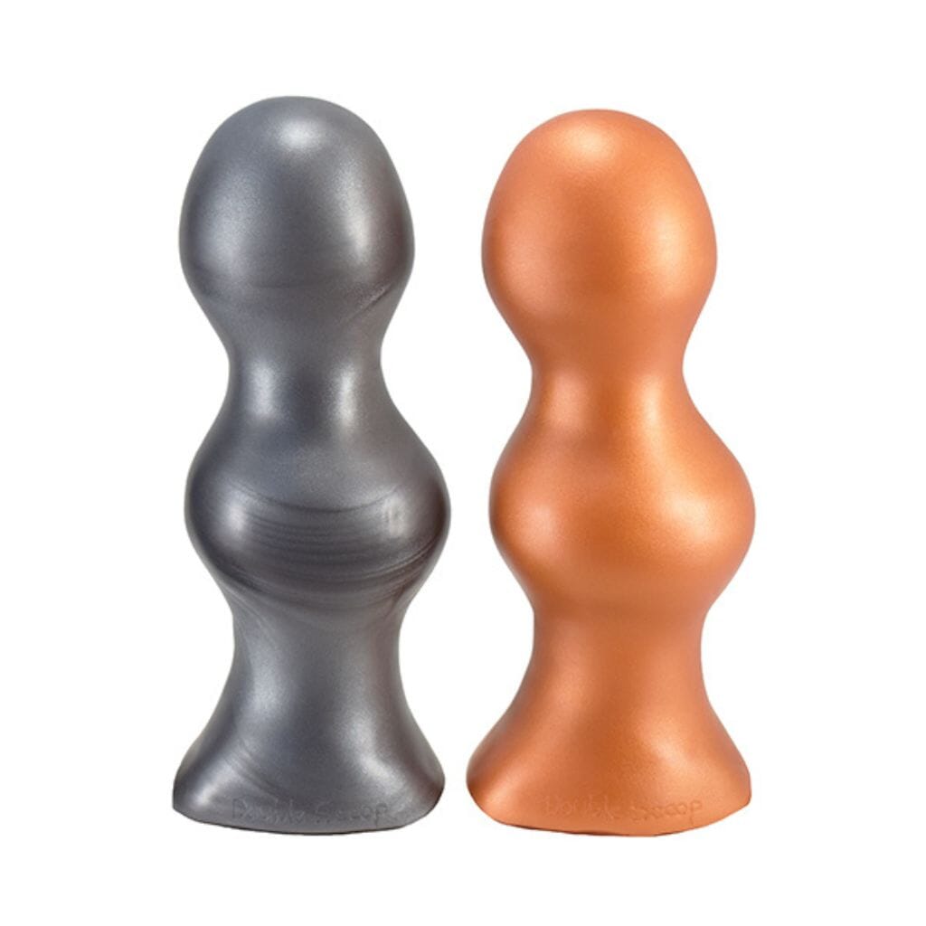 SquarePegToys Double Scoop - SuperSoft Beaded Anal Plug Hamilton Park Electronics SquarePegToys Double Scoop - SuperSoft Beaded Anal Plug Hamilton Park Electronics