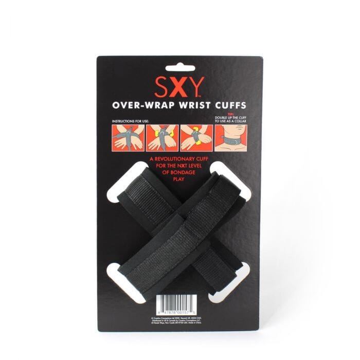 Sxy Cross Cuffs - Over-Bound Wrist Restraints - Hamilton Park Electronics