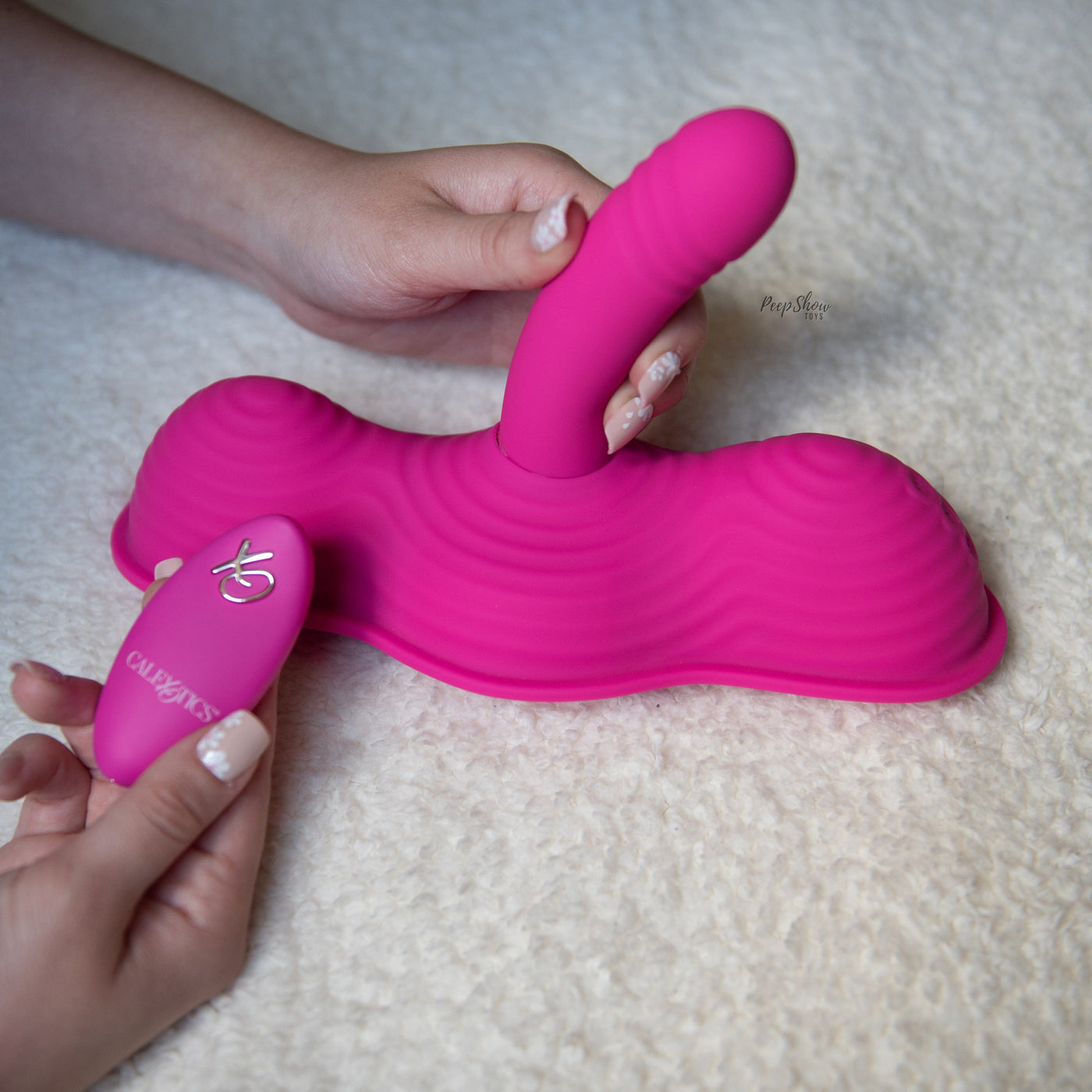 Triple Rider Remote Control Grinder Vibrator - 3 Stimulation Control Hamilton Park Electronics Triple Rider Remote Control Grinder Vibrator - 3 Stimulation Control Hamilton Park Electronics