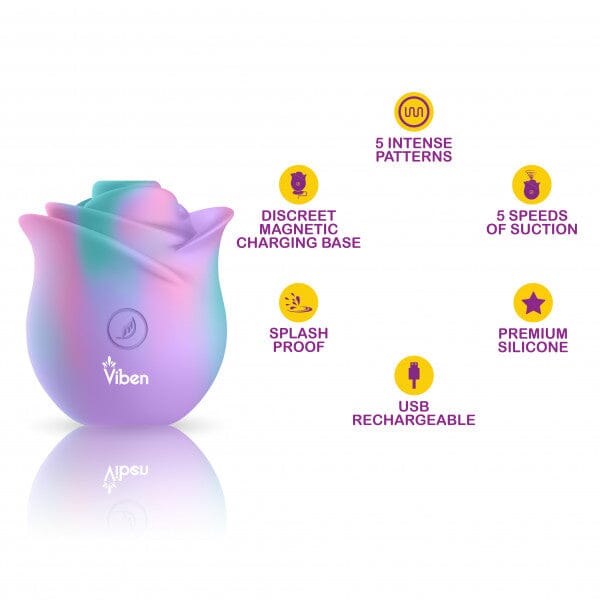 zebber rose toy Blossom Suction Rose Toy main image 0